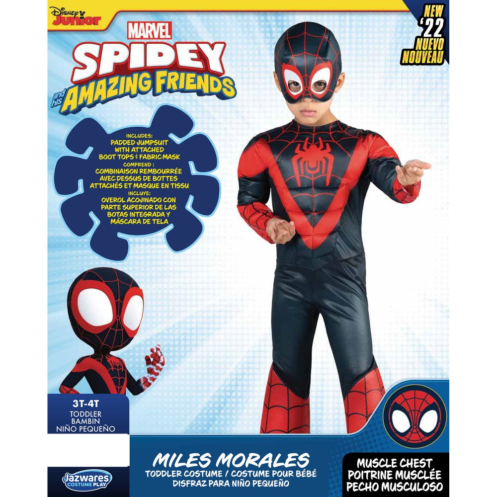 MARVEL - TODDLER - MILES MORALES 3-4T (1) BL